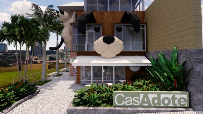 São Paulo receberá a CasAdote, iniciativa do Instituto Ampara Animal em parceria com a ONG Encontrei Um Amigo, instalada na Rua Harmonia, na Vila Madalena.