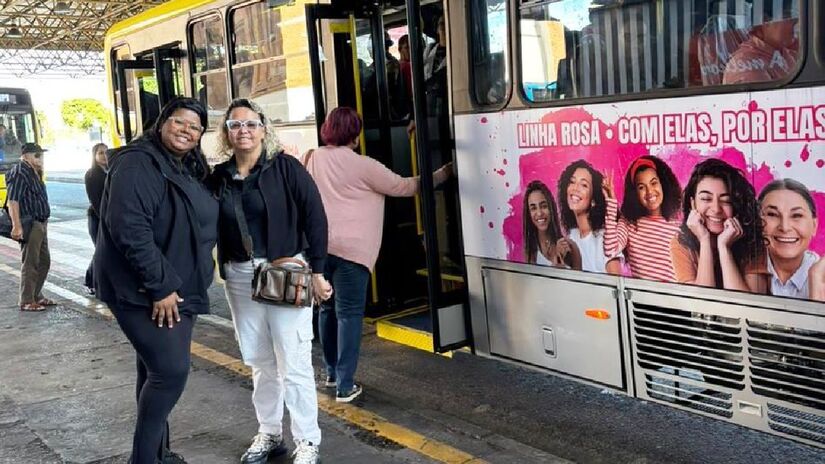 Cidade de Sorocaba, no interior de São Paulo, iniciou a operação da "Linha Rosa".