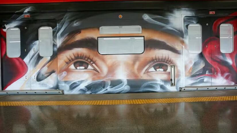 CPTM colocou em circulação um trem especial em homenagem aos 30 anos da morte de Ayrton Senna.