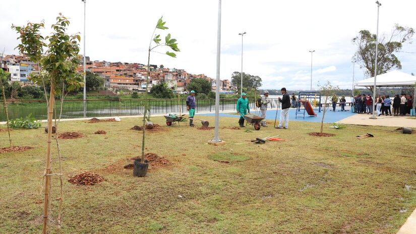 Novo trecho amplia a oferta de áreas verdes e de lazer às margens da Represa Billings.