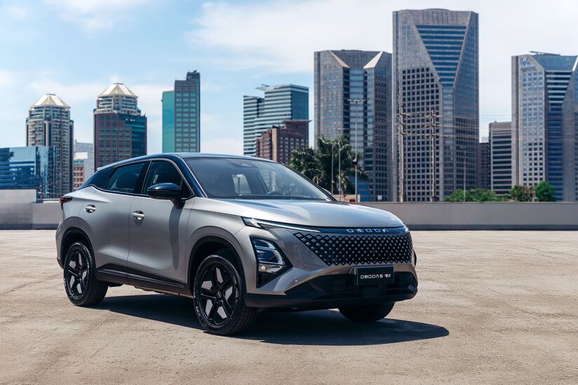 Omoda 5 conta com design inovador e interior refinado. Foto: Divulgação