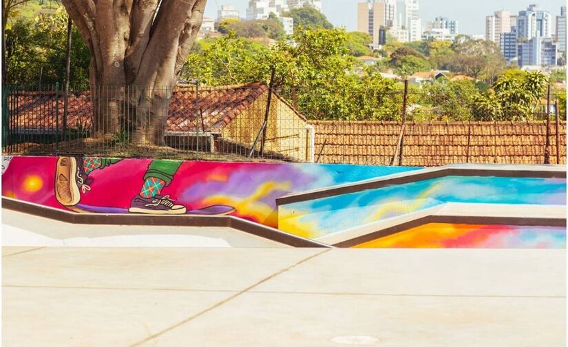 Pista de skate do Parque Zilda Natel reabre revitalizada   /Reprodução
