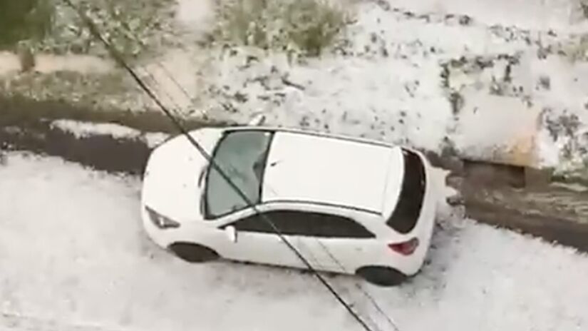 Chuvas com granizo atingiram Sul e Sudeste do País/RS/Fotos Públicas