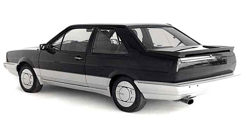 Desenvolvido em parceria com a preparadora Oettinger, o protótipo Tecno II usava motor 1.8 de 142 cv e antecipava inovações que chegariam anos depois à linha da Volkswagen | Divulgação/Volkswagen