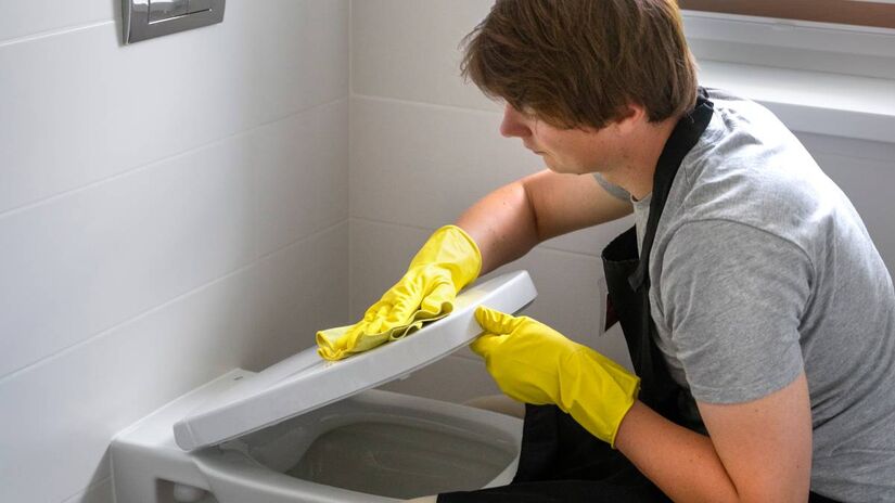 Coloque o dente de alho descascado dentro do vaso sanitário antes de dormir. Deixe durante toda a noite para que a alicina atue na água. Fotos: Freepik