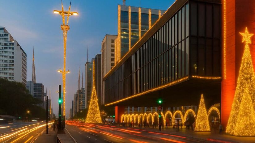 Decoração se estenderá para avenidas Paulistas e bairros mais distantes/Divulgação/PMSP