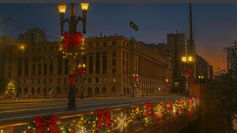 Imagem de como ficará o Viaduto do Chá, segundo a prefeitura/Divulgação/PMSP