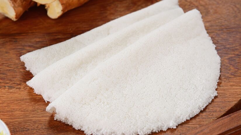 Rica em vitaminas B, como B1, e minerais como fósforo, cálcio, ferro e potássio, a tapioca contribui para a saúde da flora intestinal e ajuda a estabilizar o PH do organismo - (MKPK/Depositphotos)