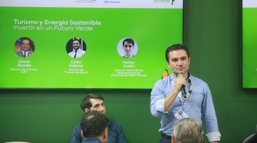 Sabino disse entender o evento como 'uma oportunidade histórica para o fortalecimento do turismo sustentável'/Toninho Castro/Gazeta de S.Paulo