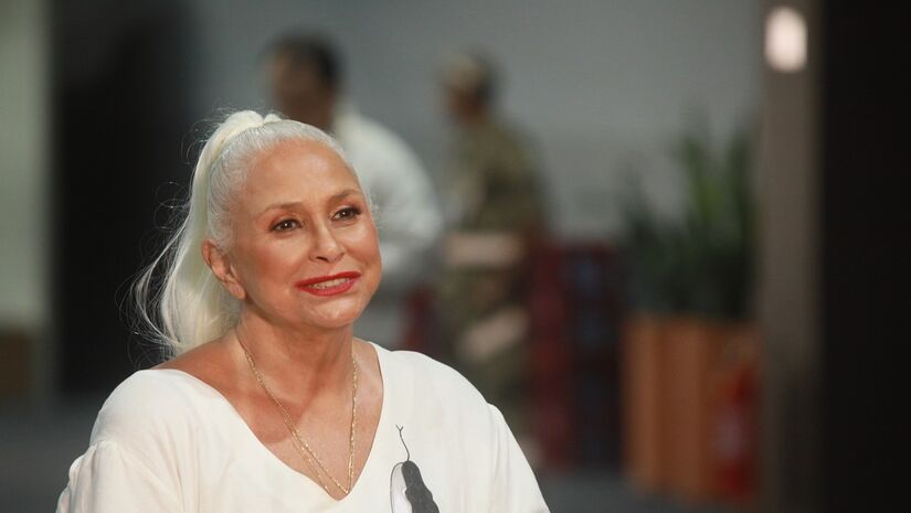 A cantora Fafá de Belém abriu a conferência/Toninho Castro/Gazeta de S.Paulo