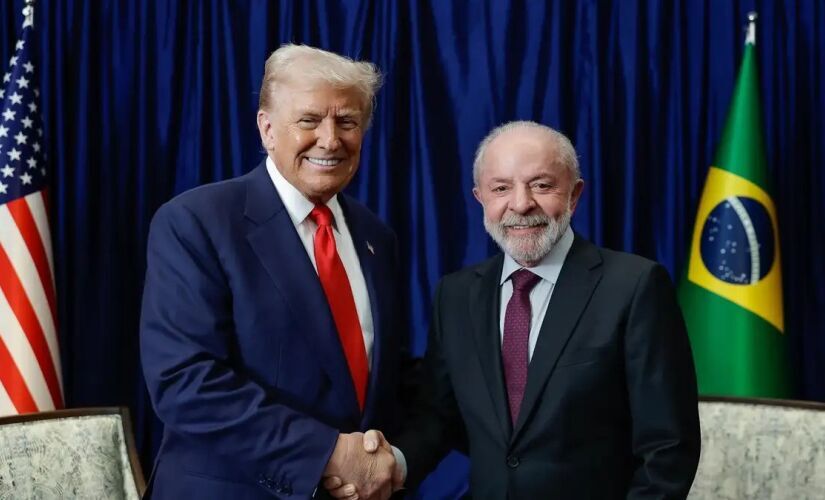 Encontro entre Trump e Lula na Malásia, em outubro/Ricardo Stuckert/PR