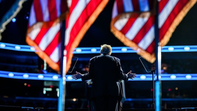 Logo no início do seu atual governo, Trump tirou os Estados Unidos do Acordo de Paris/Molly Riley/Casa Branca