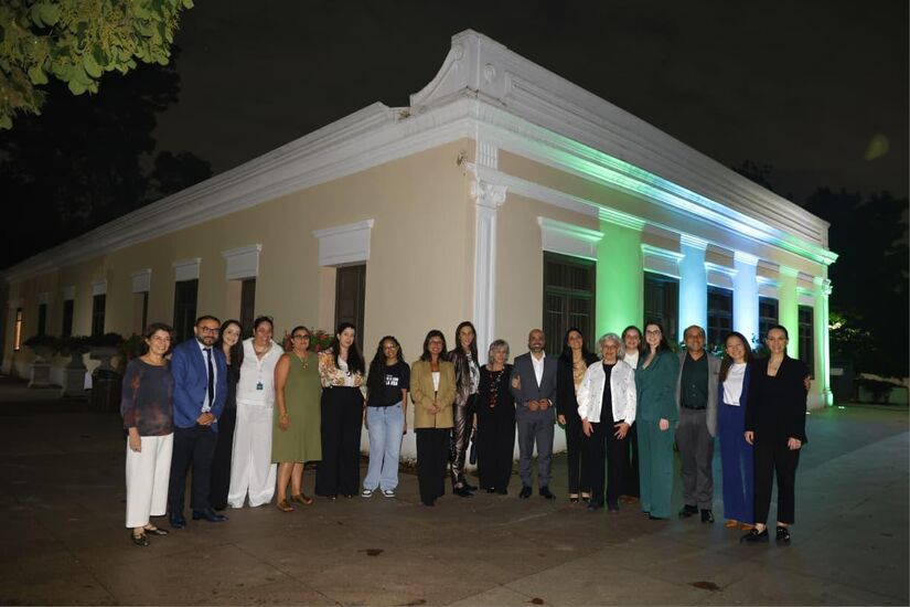 Durante a ação, representantes das entidades parceiras reforçaram a necessidade de expandir a vacinação contra o HPV. Foto: Divulgação/Marcelo Navarro