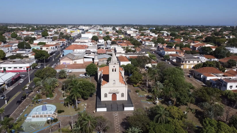 Presidente Epitácio possui aproximadamente 39 mil habitantes, segundo o último levantamento do IBGE - Reprodução/YouTube