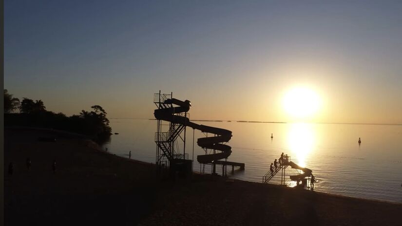 O município ganhou notoriedade por vencer o concurso do fantástico do pôr do sol mais belo - Reprodução/ YouTube