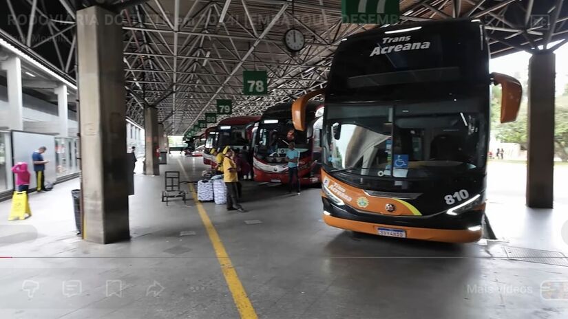 Desconfie de abordagem suspeitas procure funcion&aacute;rios credenciados da rodovi&aacute;ria em caso de d&uacute;vidas ou problemas - Reprodu&ccedil;&atilde;o/YouTube