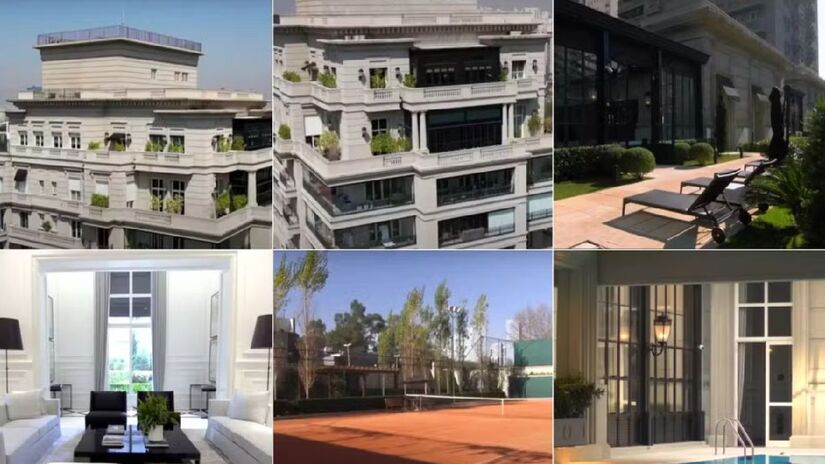 Condomínio possui piscina climatizada, quadra de tênis e sala de massagem| Reprodução Construtora São José