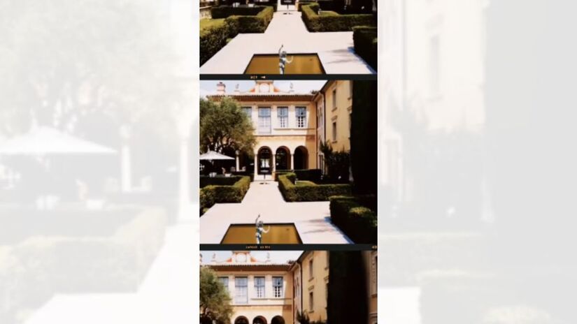 Depois da morte de Edmond em 1999, Lily permaneceu na propriedade até seu falecimento em 2022 (Foto: Reprodução YouTube)