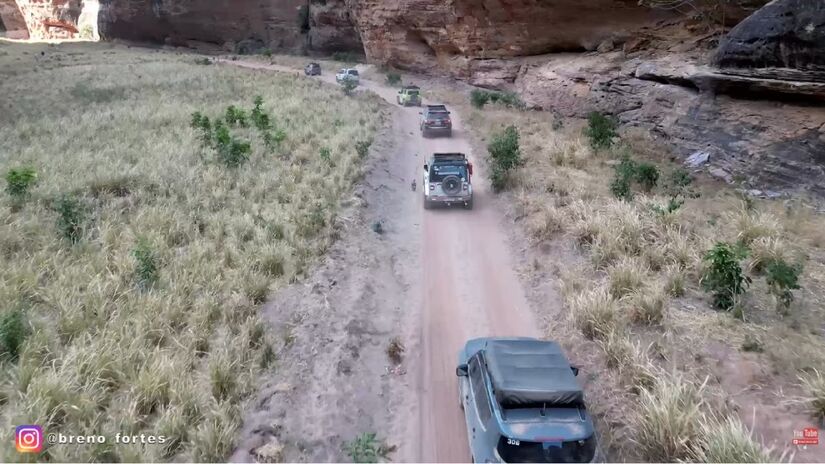 A travessia 4x4 passa por Jalapão, Serra da Capivara e Serra das Confusões