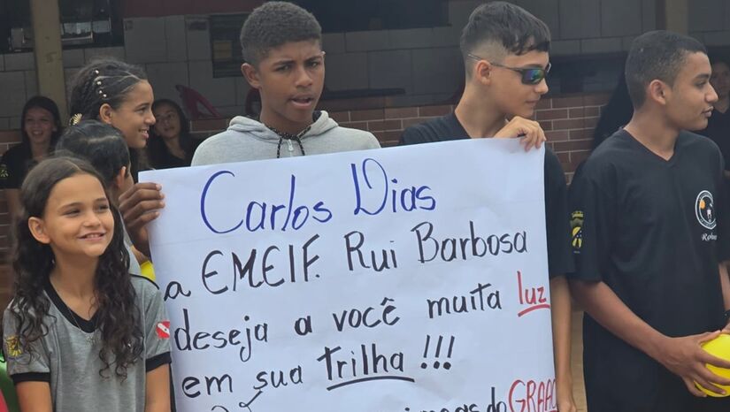 Recebeu apoio de estudantes de Medicilândia, no Pará/Divulgação