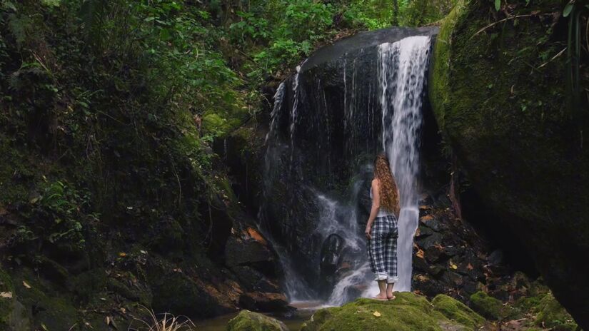 As cachoeiras cristalinas da região são parada obrigatória para quem busca renovar as energias no fim do ano