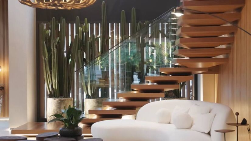 Além de um espaço tecnológico, a casa é um ponto de encontro. Ana Castela afirma que adora receber os amigos, destacando o namorado Zé Felipe. Fotos: redes sociais