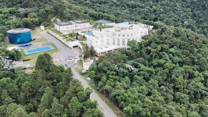 local é um reduto da elite paulistana, em que a privacidade é um bem extremamente valorizado - (Reprodução/YouTube Drone.v7)