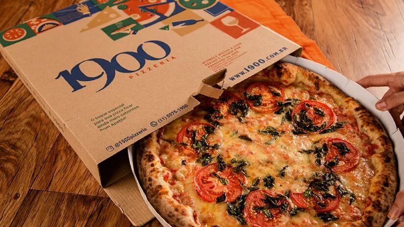 A 1900 Pizzaria, fundada em 1983, também mereceu seu reconhecimento internacional (Foto: Divulgação/1900 Pizzaria)