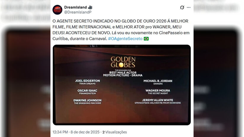 Alguns usuários foram a loucura com o filme | Reprodução/X