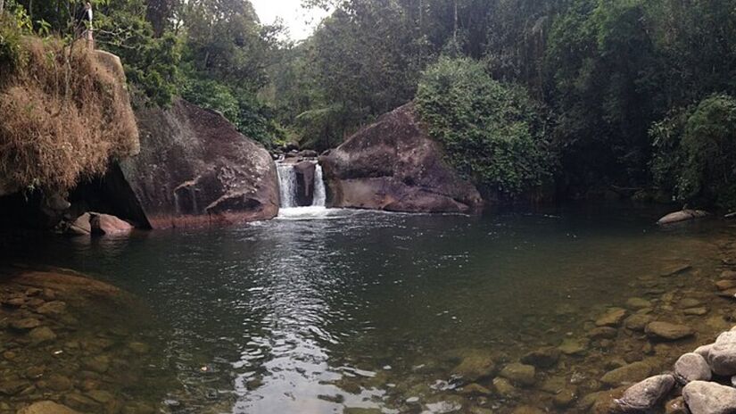 Cachoeiras belíssimas estão entre os principais atrativos de Visconde (Foto: Simone Medeiros/Wikimedia Commons)