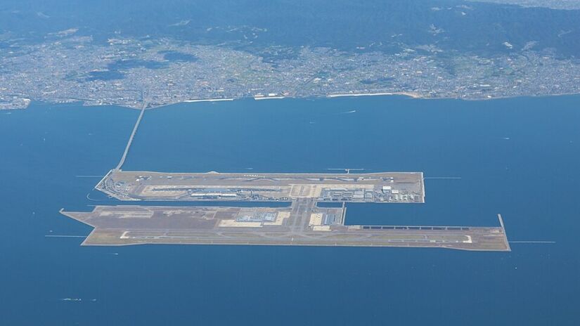 2. Aeroporto de Kansai - Japão (Foto: Ankou1192/Wikimedia Commons)