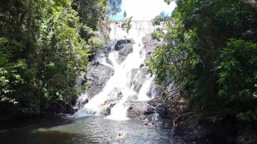 4. Praia de Jeribucaçu, em Itacaré, Bahia (Foto: Reprodução YouTube/E aí, Vamos viajar)