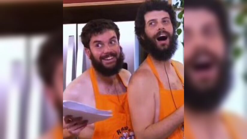 Diogo Defante e seu sósia  Foto: Instagram