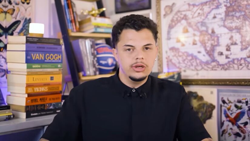 O influenciador Marcos Tinôco/Reprodução