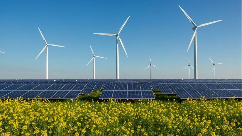 Matriz energética limpa. O país é um líder global em sustentabilidade, gerando mais de 95% de sua energia elétrica a partir de fontes renováveis. Foto: Freepik