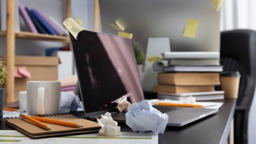 Quando a desordem foge do padrão habitual, pode ser sinal de estresse, ansiedade ou sobrecarga emocional