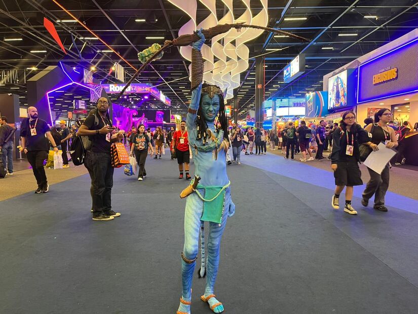 Para Diana Fernandes, que é de Laranjais, no interior de São Paulo, e participa do evento pela primeira vez, é a realização de um sonho.