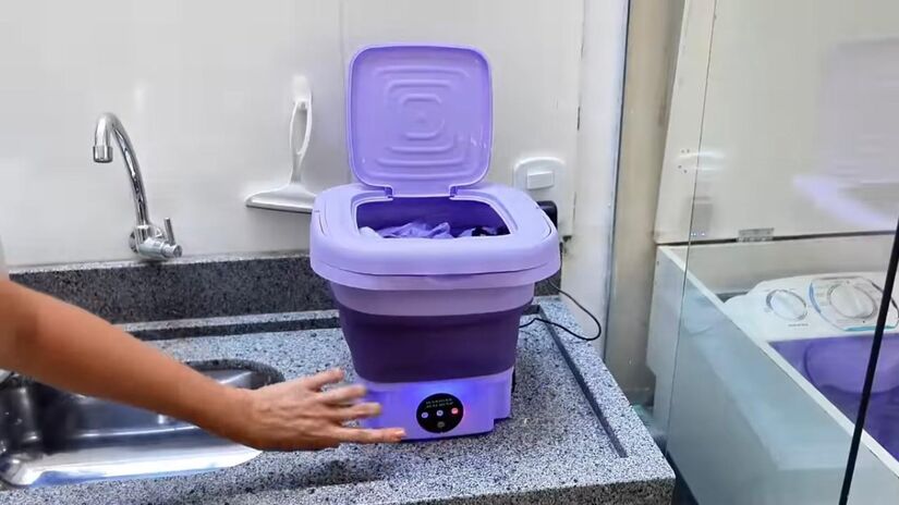 Lavagem e secagem no mesmo aparelho: alguns modelos realizam as duas funções, acelerando a remoção de água e o tempo de secagem (Fotos: Youtube/Reprodução)