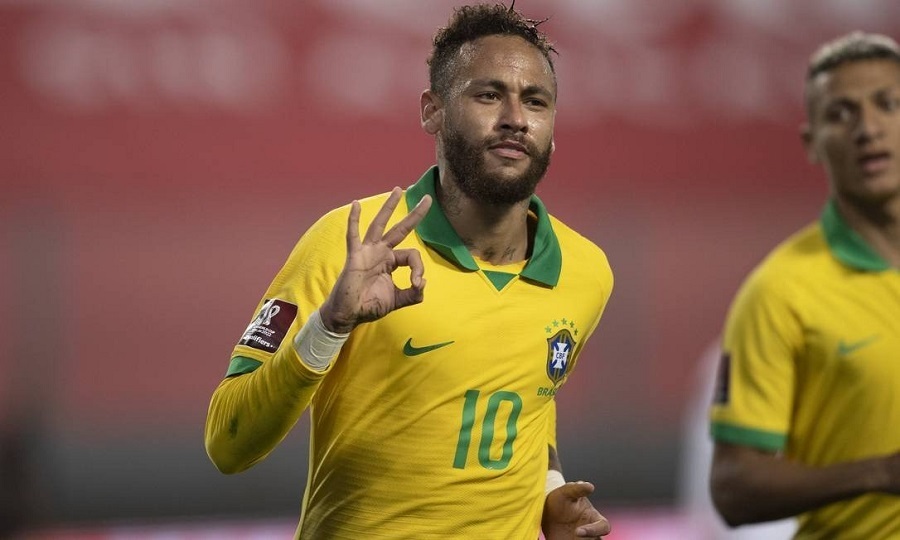 Neymar assiste a Brasil e Argentina: 'Ia fazer uma confusão danada