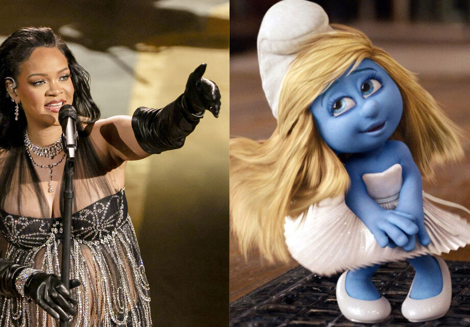 Rihanna Produzindo o Musical dos Smurfs: Tudo Dublado e Composto por Ela