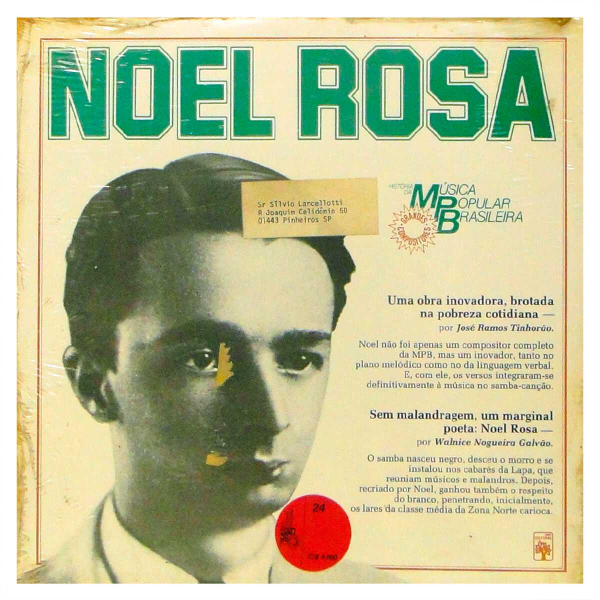 89 anos sem Noel Rosa: sambista criou obra de amor à 'língua brasileira'