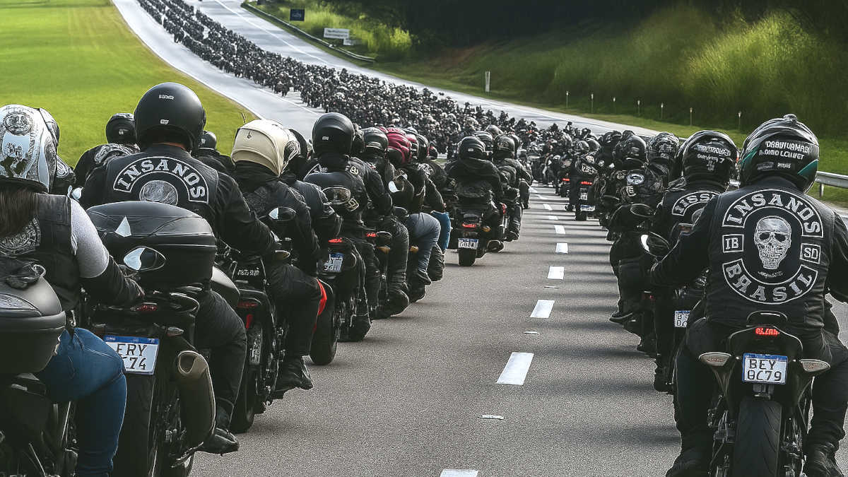 Conheça o maior motoclube do mundo que fica no Brasil e tem 12 mil