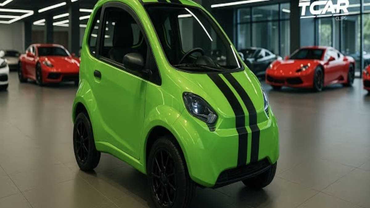 Cabe em um elevador: carro brasileiro surpreende e pode ser o menor do mundo