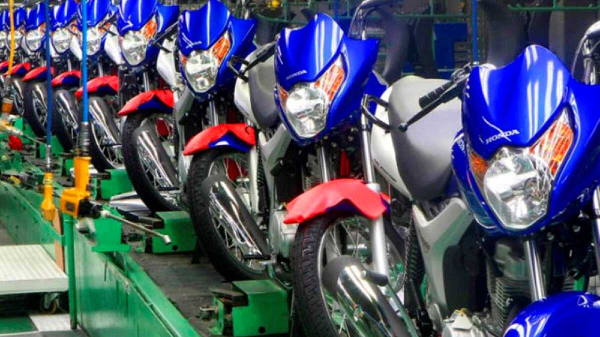 Indústria de motos bate recorde de 15 anos no primeiro bimestre de 2026