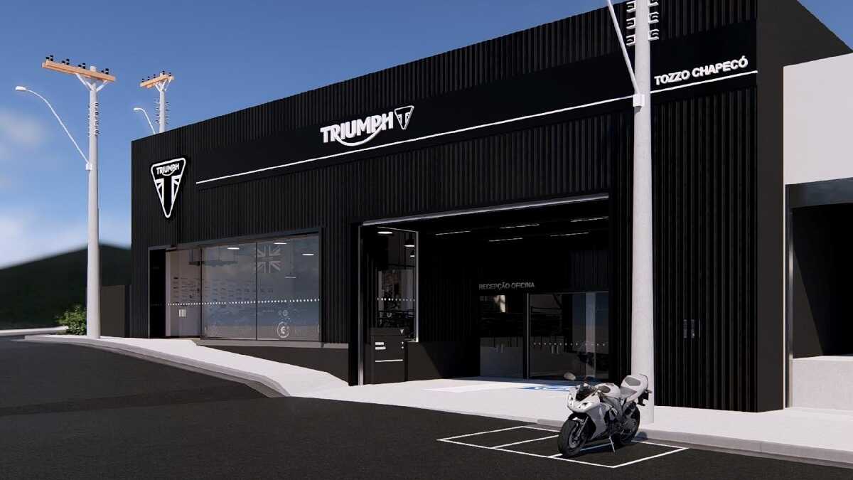 Triumph inaugura nova concessionária em Chapecó com o Grupo Tozzo