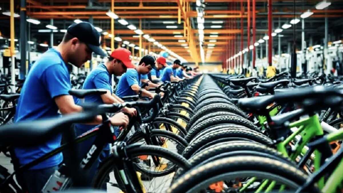 Produção de bicicletas elétricas dispara 142% em março no Polo de Manaus