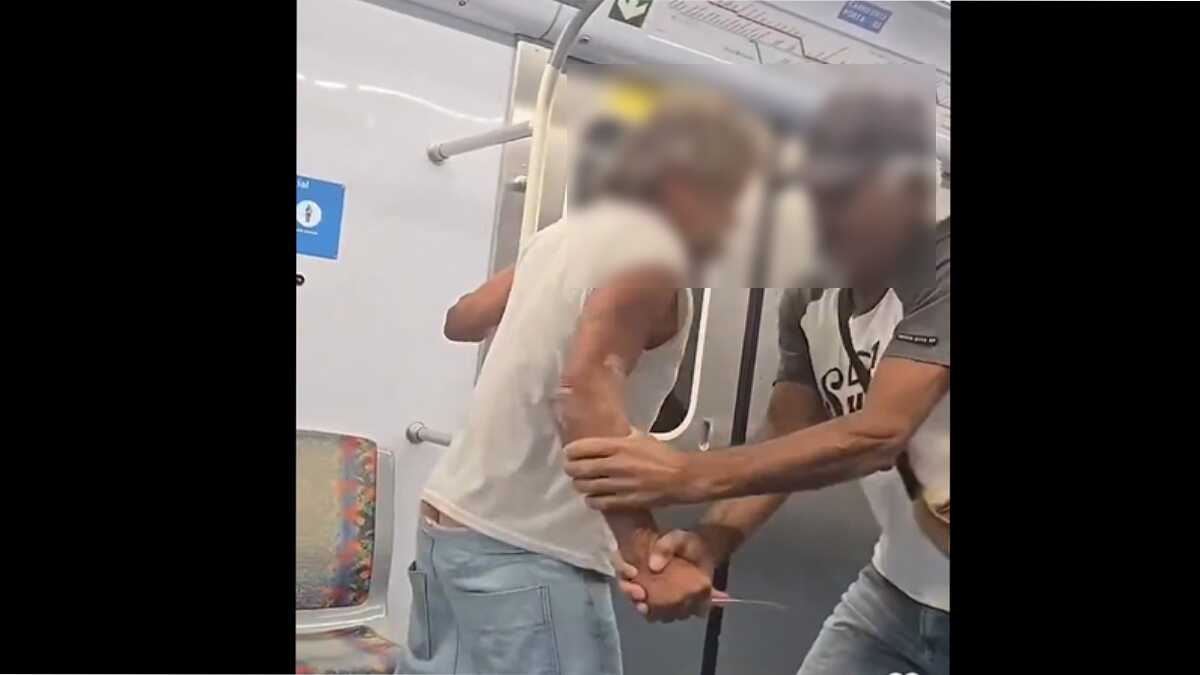 VÍDEO: Confusão em trem da Linha 7-Rubi quase termina em tragédia