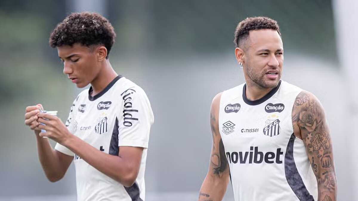 Tapa de Neymar leva Robinho Jr. a cobrar providências do Santos; entenda o caso