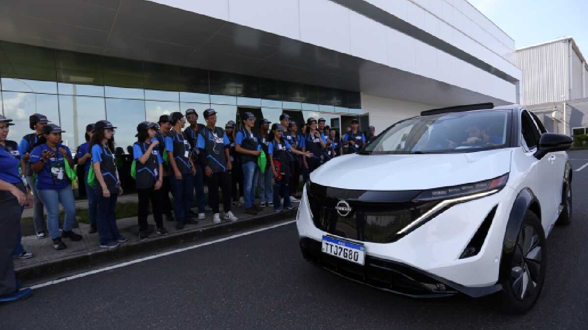 Nissan abre fábrica de Resende para alunos da rede pública da região