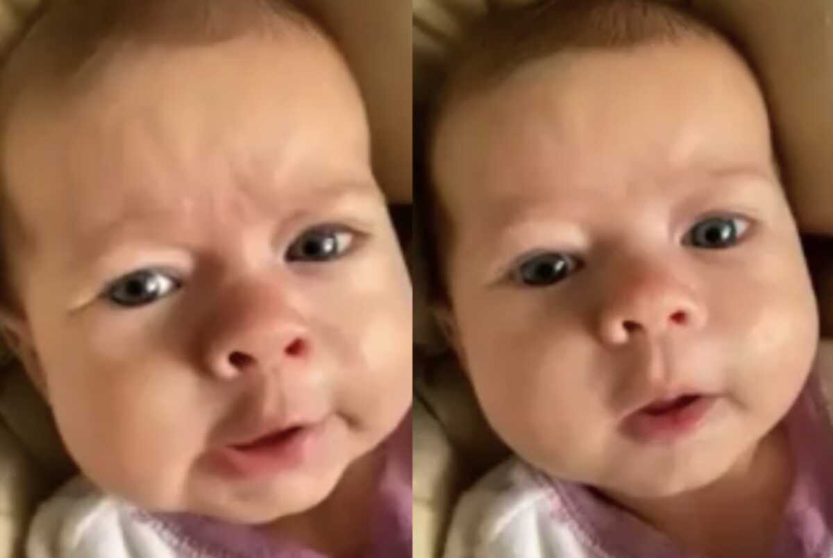 Bebê fala 'eu te amo' pela primeira vez aos 2 meses e viraliza na internet;  veja vídeo - Tribuna Tocantins